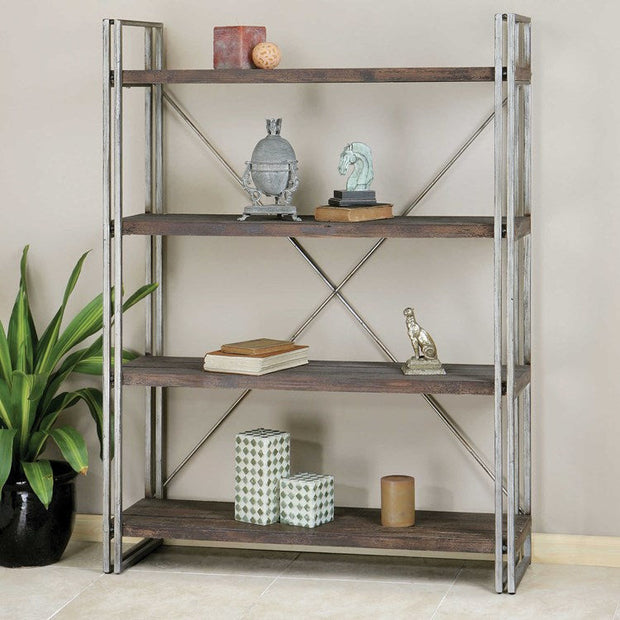 Uttermost Greeley Rustic Modern Etagere Bookcase