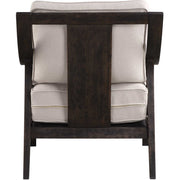 Uttermost Lyle Beige Linen Modern Accent Armchair