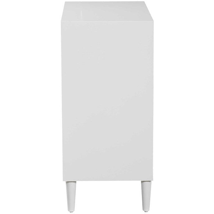 Uttermost Stockholm Gloss White 2 Door Cabinet