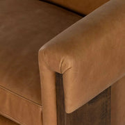 Four Hands Cairo Sofa ~ Palermo Cognac Top Grain Leather