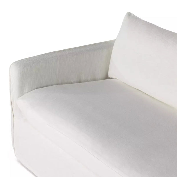 Four Hands Capella Slipcovered Sofa ~ Bergamo Cream Cotton Linen Blend Slipcover