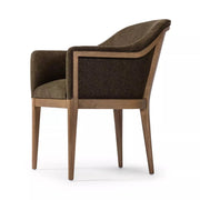 Four Hands Colston Dining Chair ~ Sutton Olive Upholstered Performance Fabric