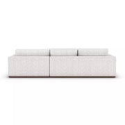 Four Hands Colt 2-Piece Right Chaise Sectional ~ Merino Cotton Upholstered Performance Fabric With Plinth Base