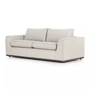 Four Hands Colt Sofa Bed Queen Size ~ Aldred Silver Upholstered Fabric