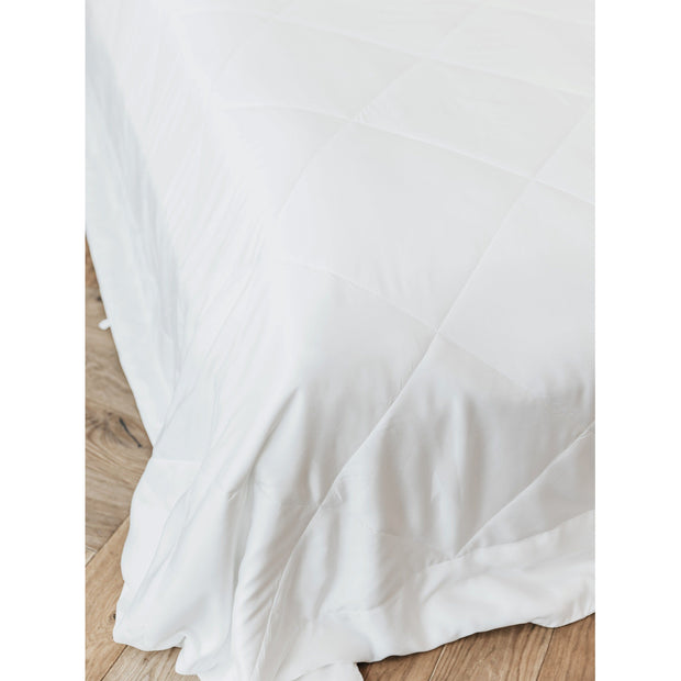 Cozy Earth Comforters Choose From Silk or Bamboo Fill Available In Queen and King Sizes