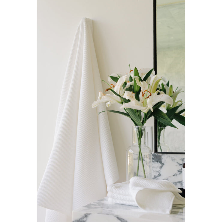 Cozy Earth Waffle Bath Towels ~ Set of 2 Towels