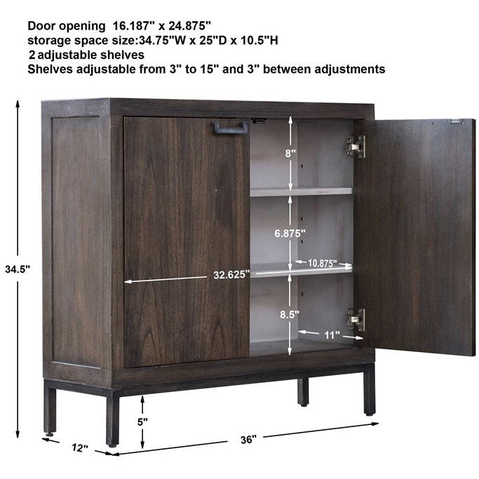 Uttermost Nadie 2 Door Cabinet