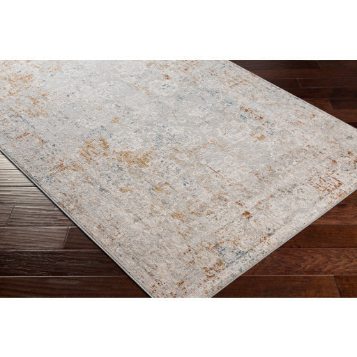 Surya Rugs Carmel Collection Light Gray, Dark Blue, Off White, Gray, Mustard, Brown, Taupe & Brick Red Area Rug CRL-2307