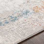 Surya Rugs Carmel Collection Off White, Gray, Light Gray, Mustard, Brick, Red, Brown & Blue Area Rug CRL-2302