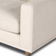 Four Hands Dom Sofa 97" ~ Bonnell Ivory Upholstered Performance Fabric