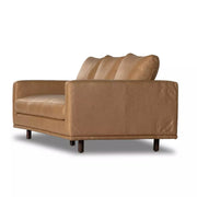 Four Hands Dom Sofa 85" ~ Nantucket Taupe Top Grain Leather