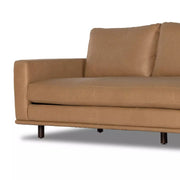 Four Hands Dom Sofa 97" ~ Nantucket Taupe Top Grain Leather