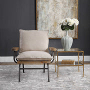 Uttermost Declan Industrial Farmhouse Accent Chair