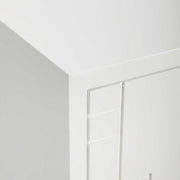 Uttermost Stockholm Gloss White 2 Door Cabinet