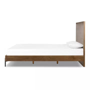 Four Hands Eaton Bed ~ Amber Oak Wood Finish Queen Size Bed