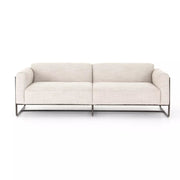 Four Hands Ella Sofa 91" ~ Gable Taupe Upholstered Performance Fabric