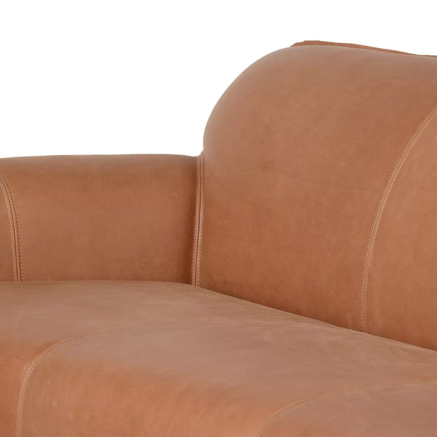 Four Hands Ericksen Sofa ~ Palermo Cognac Top Grain Leather