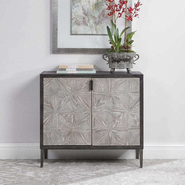Uttermost Laurentia Modern Lodge 2 Door Cabinet