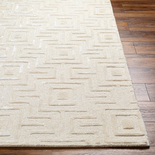 Creak Pattern Rug Surya Rugs Addison Collection Cream Pattern Area Rug ADD-2300 ...