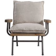 Uttermost Declan Industrial Farmhouse Accent Chair