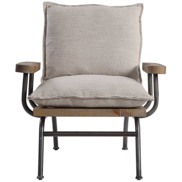 Uttermost Declan Industrial Farmhouse Accent Chair