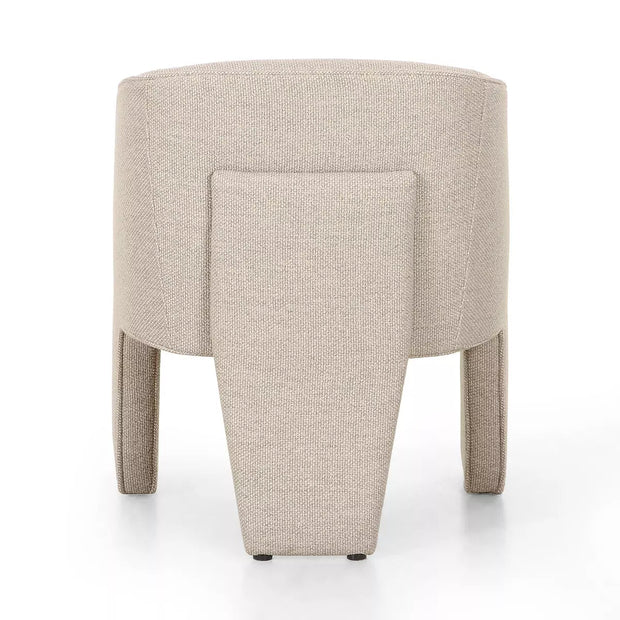 Four Hands Fae Dining Chair ~ Nova Taupe Upholstered Performance Fabric