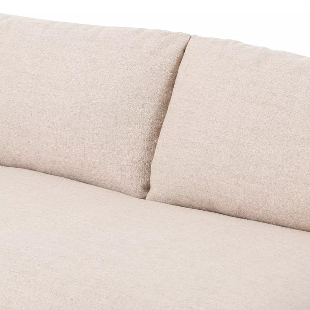 Four Hands Fleming Sofa ~ Alcala Wheat Upholstered Performance Fabric