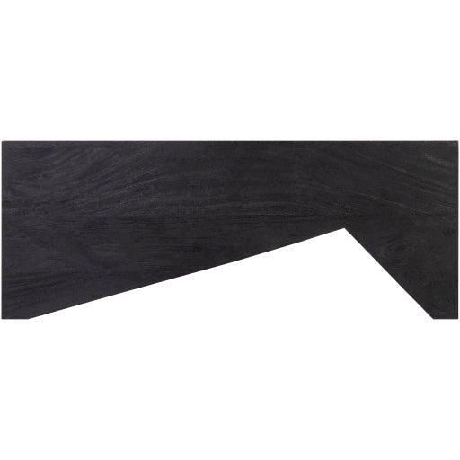 Surya Neemrana Modern Black Wood Coffee Table NEE-002