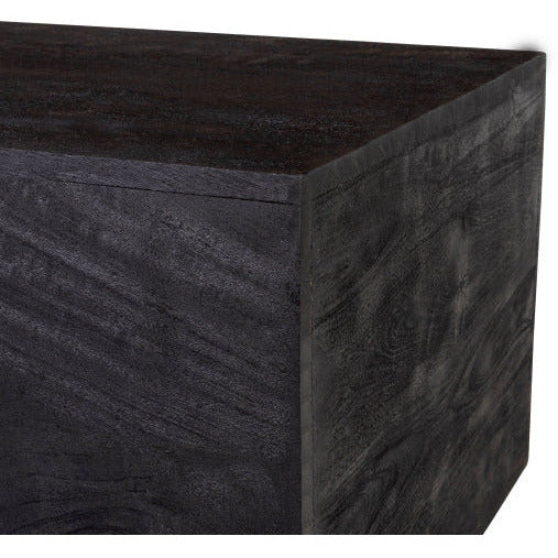 Surya Neemrana Modern Black Wood Coffee Table NEE-002