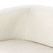 Four Hands Gidget Sofa 84” ~ Sheepskin Natural Faux Shearling Upholstered Fabric