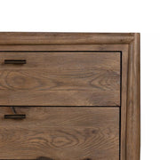 Four Hands Glenview 6 Drawer Dresser ~ Weathered Oak Finish