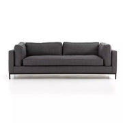 Four Hands Grammercy Sofa 92” ~ Bennett Charcoal Upholstered Fabric
