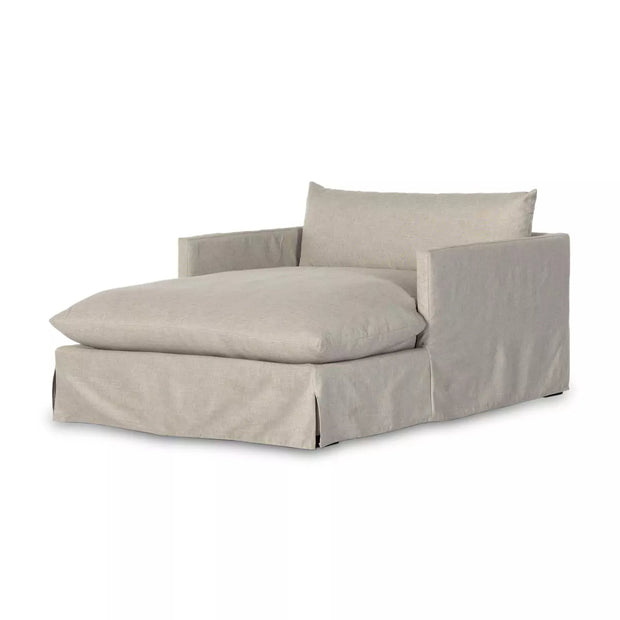 Four Hands Habitat Chaise Lounge ~ Valley Nimbus Upholstered Performance Fabric