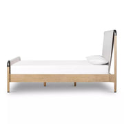 Four Hands Harriett Bed  ~ Gibson Wheat Upholstered Queen Size Bed
