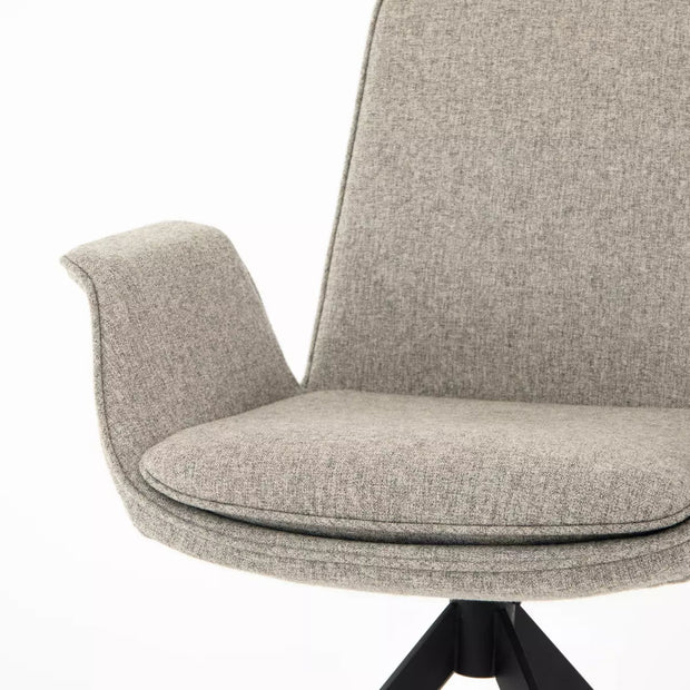Four Hands Inman Desk Chair ~ Orly Natural Upholstered Fabric