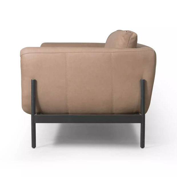 Four Hands Jenkins Sofa ~ Heritage Taupe Top Grain Leather