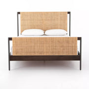 Four Hands Jordan Natural Cane King Size Bed ~ LAST CHANCE~  LIMITED AVAILABILITY