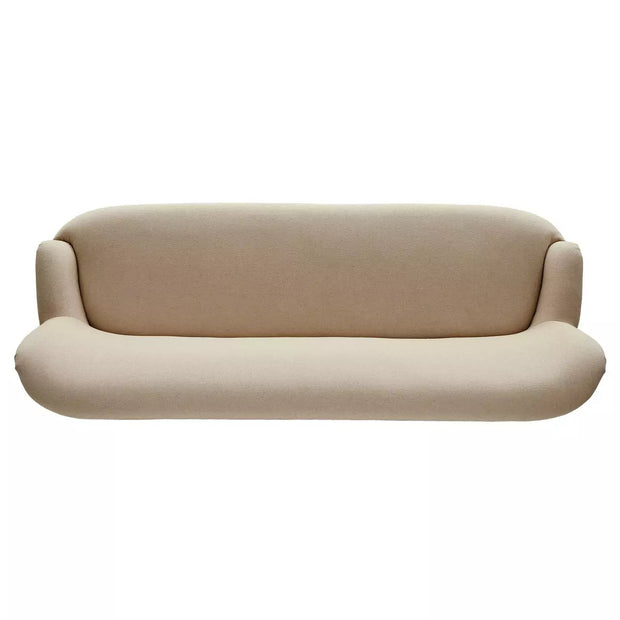 Four Hands Kadon Sofa ~ Antwerp Taupe Upholstered Faux Shearling Performance Fabric