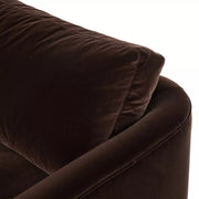 Four Hands Katya Sofa 96” ~ Surrey Cocoa Upholstered Fabric