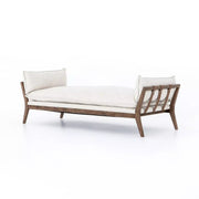 Four Hands Kerry Chaise ~ Thames Cream Upholstered Performance Fabric
