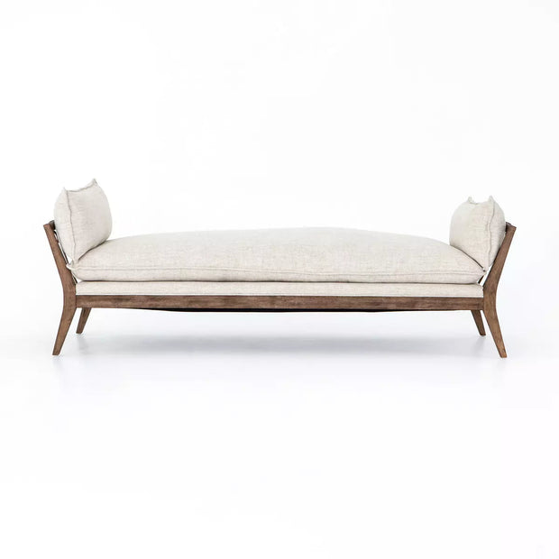 Four Hands Kerry Chaise ~ Thames Cream Upholstered Performance Fabric