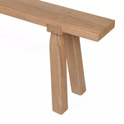 Four Hands Lahana Accent Bench ~ Natural Elm Reclaimed Wood
