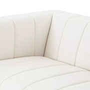 Four Hands Langham Channeled Sofa 89" ~ Fayette Cloud Upholstered Performance Fabric