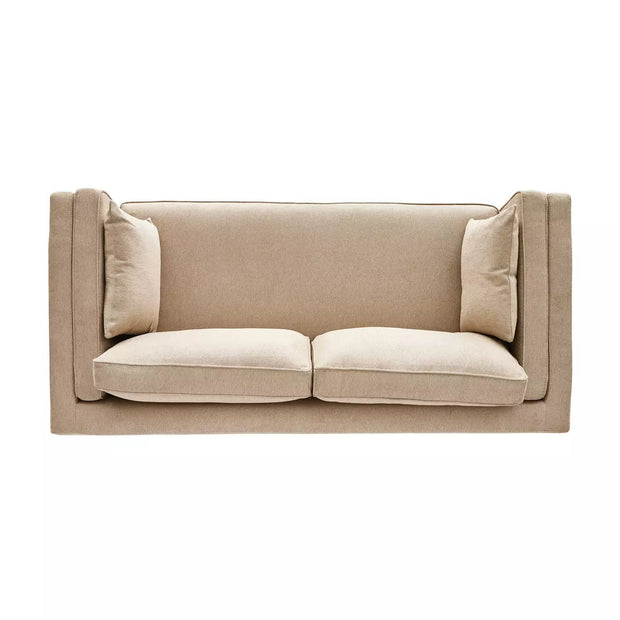 Four Hands Lawrence Sofa 87" ~ Quenton Pebble Upholstered Fabric