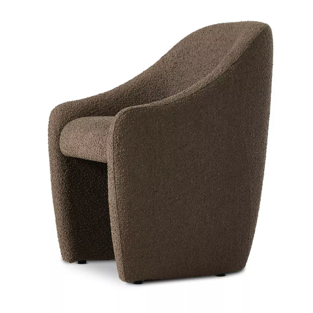 Four Hands Levi Dining Chair ~ Knoll Clay Upholstered Performance Boucle Fabric