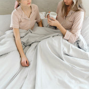 Cozy Earth Linen Bamboo Sheet Set Available In Queen and King Sizes