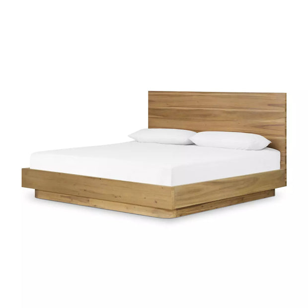 Four Hands Mallory Bed ~ Light Acacia Queen Size Bed