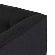 Four Hands Marlin Sofa ~ Fiqa Boucle Charcoal Upholstered Performance Fabric