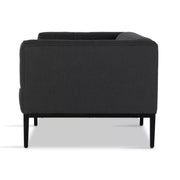 Four Hands Marlin Sofa ~ Fiqa Boucle Charcoal Upholstered Performance Fabric