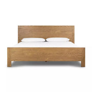 Four Hands Meadow Bed ~ Tawny Oak Wood Finish King Size Bed